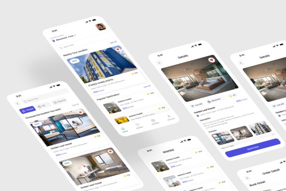 My Home - Hotel Rental App UI Kit