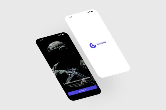 Hakura - Movie Booking Ticket App UI Kit