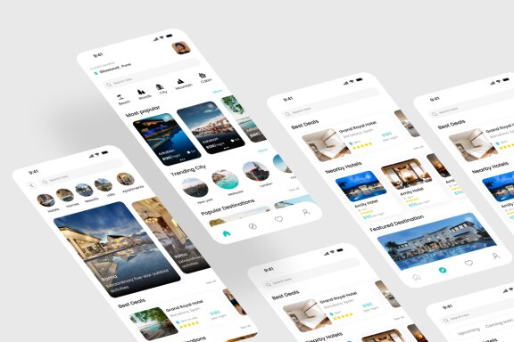 Bizen - Booking Hotel App UI Kit
