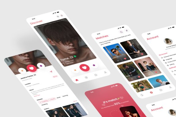 Lover - Dating App App UI Kit
