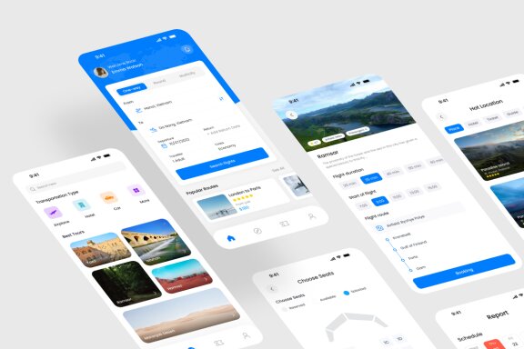 Lotus - Flight Booking App UI Kit
