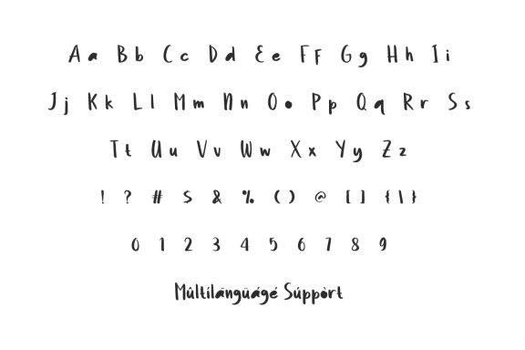 Denting Irama Font