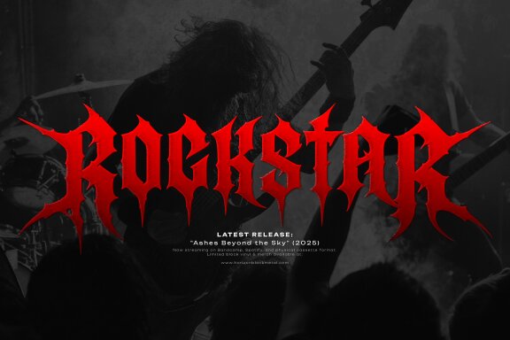 Horizon Rover | Black Metal Font