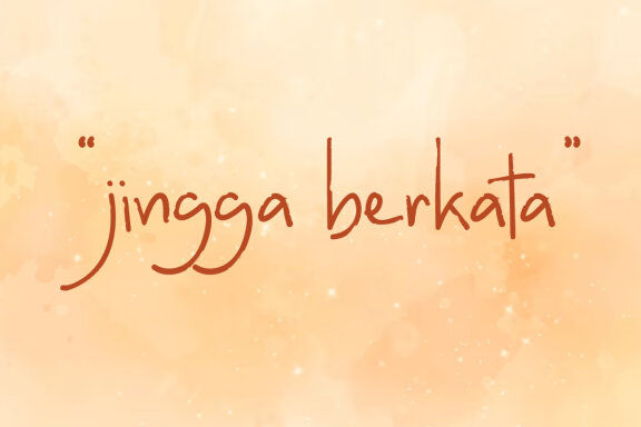 Jingga Berkata Font