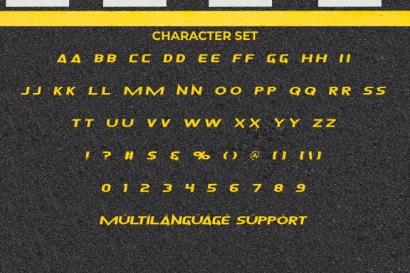 Winner Track Font
