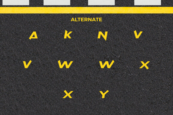 Winner Track Font