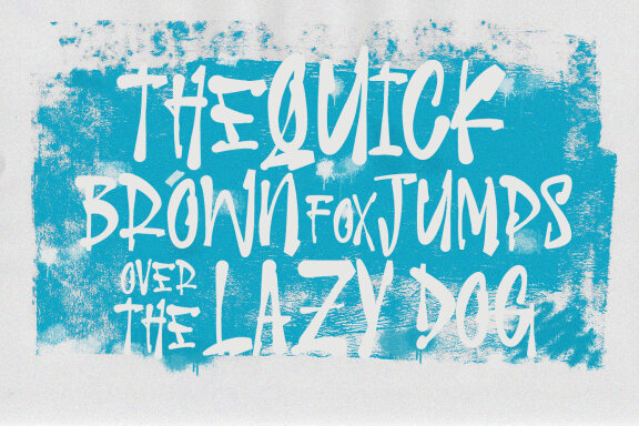 Cajun Wegen All Caps Handmade Font