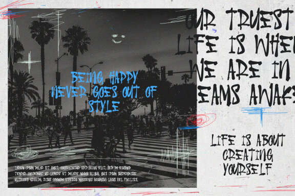 Cajun Wegen All Caps Handmade Font