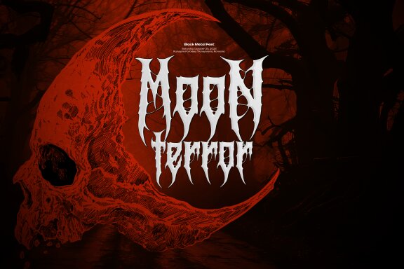 Critica | Black Metal Font