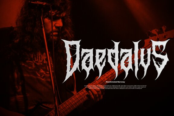 Critica | Black Metal Font
