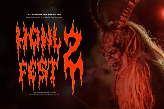 Huruhara | Black Metal Font