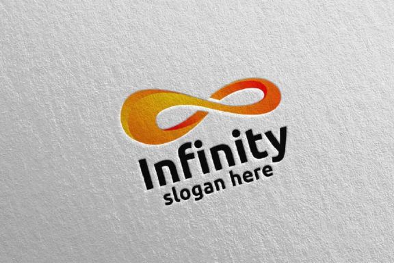 Infinity loop logo Design 3