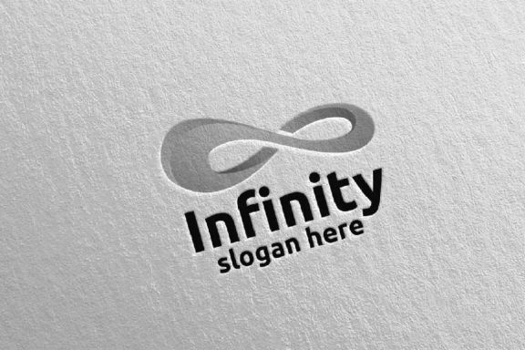 Infinity loop logo Design 3