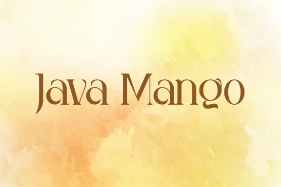 Java Mango Font