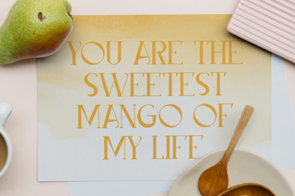 Java Mango Font