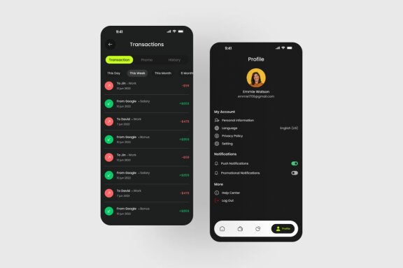 Tech@ - Banking App UI Kit