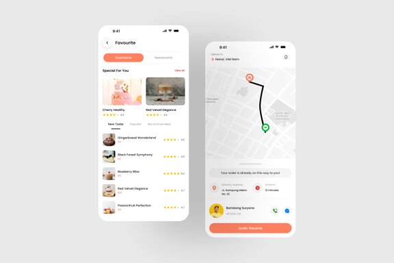 Sophie Bakery - Bakery Ordering App UI Kit