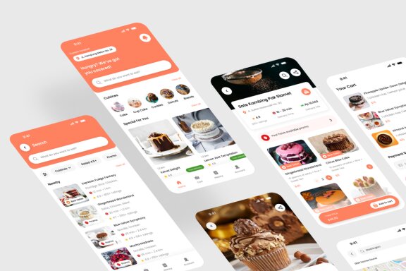 Sophie Bakery - Bakery Ordering App UI Kit