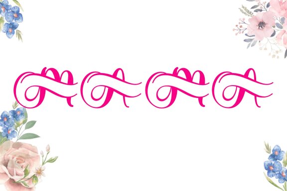 Beautiful Mother Monogram