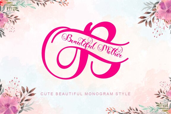 Beautiful Mother Monogram