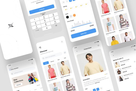 X-Style_Fashion App UI Kit 