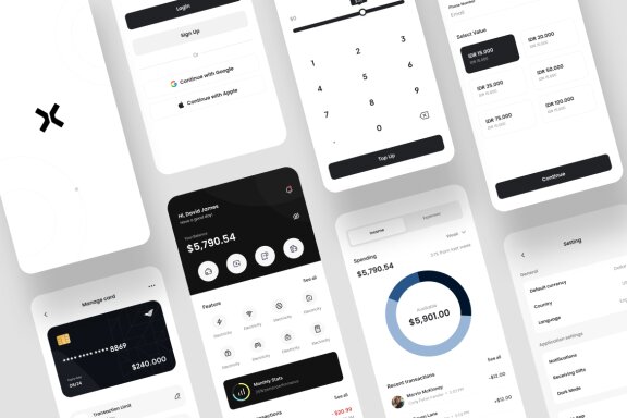 E-Wallet App UI Kit