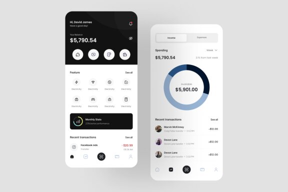 E-Wallet App UI Kit