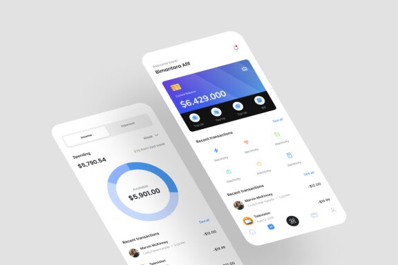 E-Wallet App UI Kit