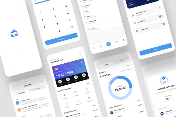 E-Wallet App UI Kit