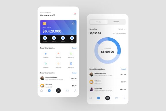 E-Wallet App UI Kit