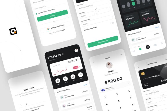 E-Wallet App UI Kit