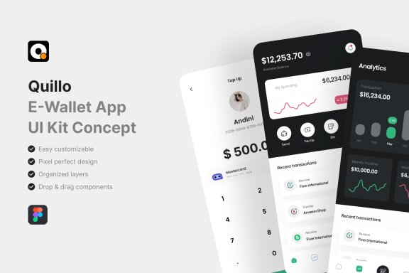 E-Wallet App UI Kit