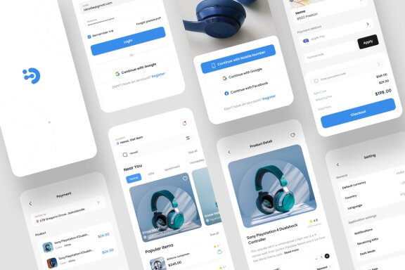 Tech Ecomerce App UI Kit