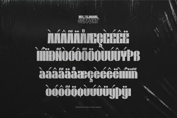 Stary9 | Experimental Combination Font
