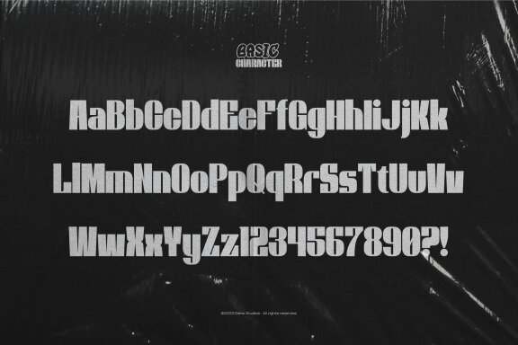 Stary9 | Experimental Combination Font