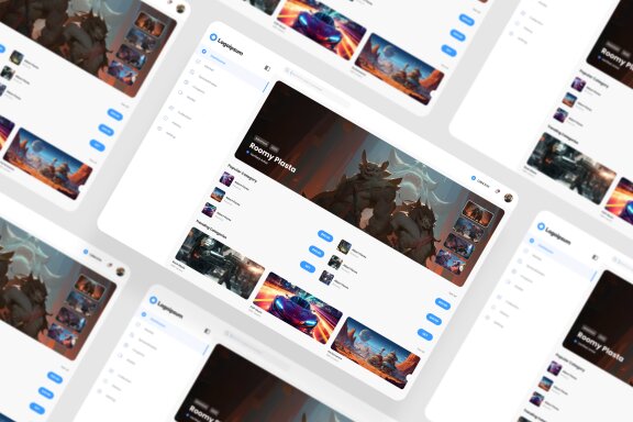 Game Store Dashboard UI Kit