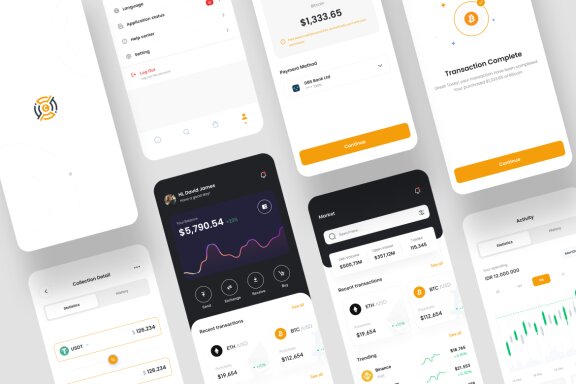 Crypto App UI Kit