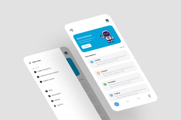 AI Chatbot App UI Kit