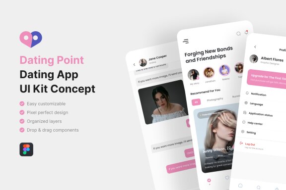 Dating App UI Kit