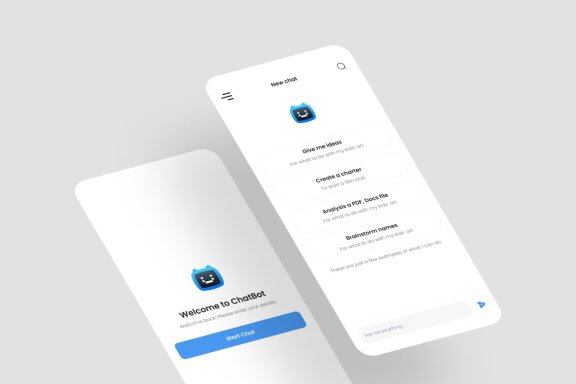 AI Chatbot App UI Kit