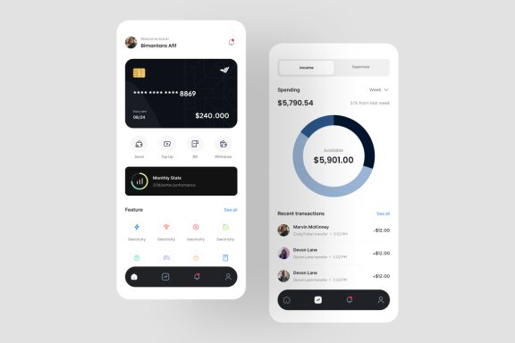 E-Wallet App UI Kit