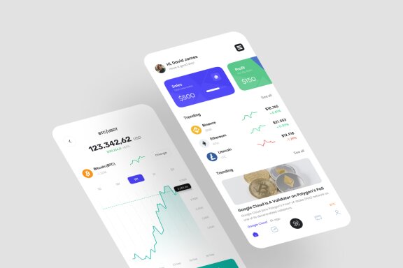 Crypto App UI Kit