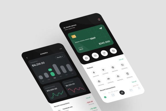  E-Wallet App UI Kit