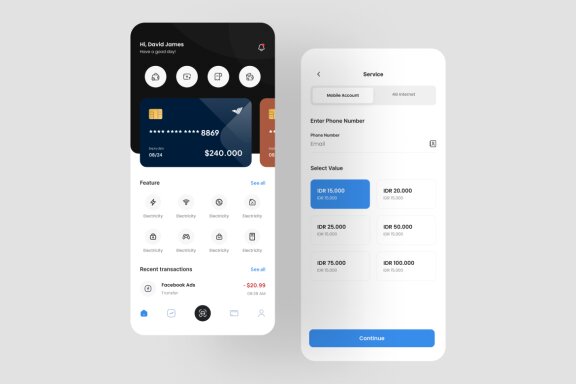 Banking App UI Kit