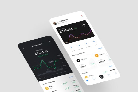 Crypto App UI Kit