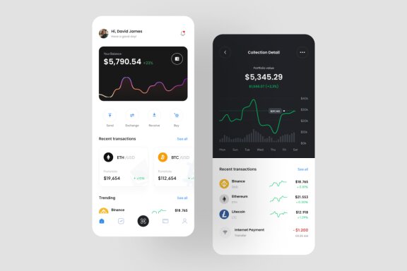 Crypto App UI Kit