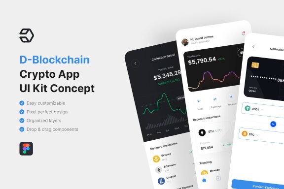Crypto App UI Kit