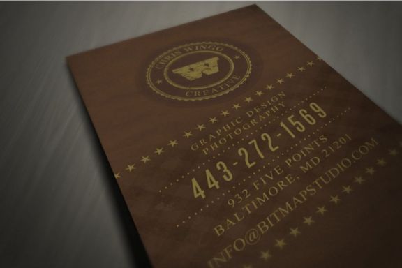Retro Business Card Template 05