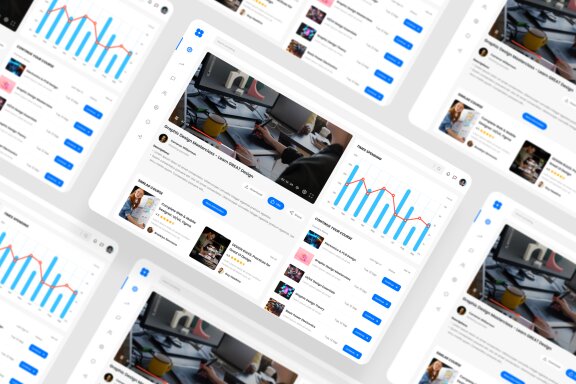 Course Online Dashboard UI Kit