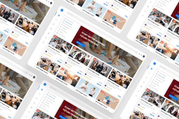 Course Dashboard UI Kit